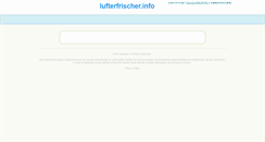 Desktop Screenshot of lufterfrischer.info